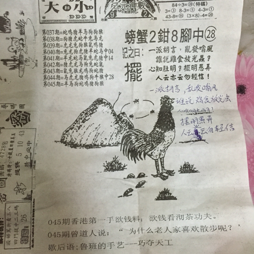欲钱猜一肖王中王