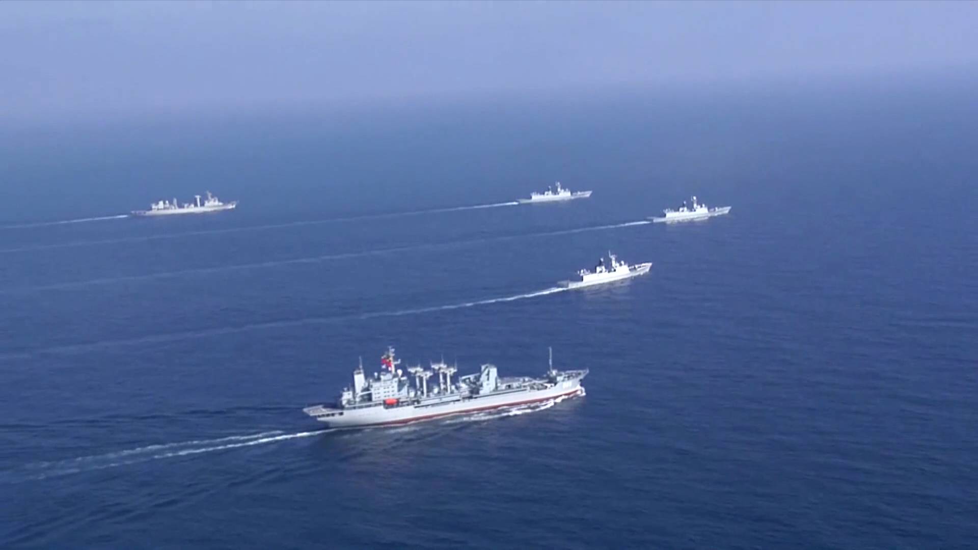 海军阅兵视频，纪念腾讯70周年庆典的独特视角，腾讯70周年庆典独特视角，海军阅兵视频盛况
