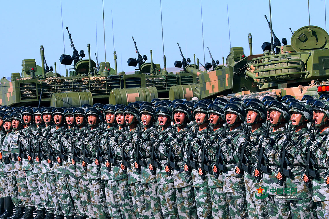 朱日和阅兵震撼印度，展现中国力量的瞬间，朱日和阅兵展现中国力量，震撼印度瞬间