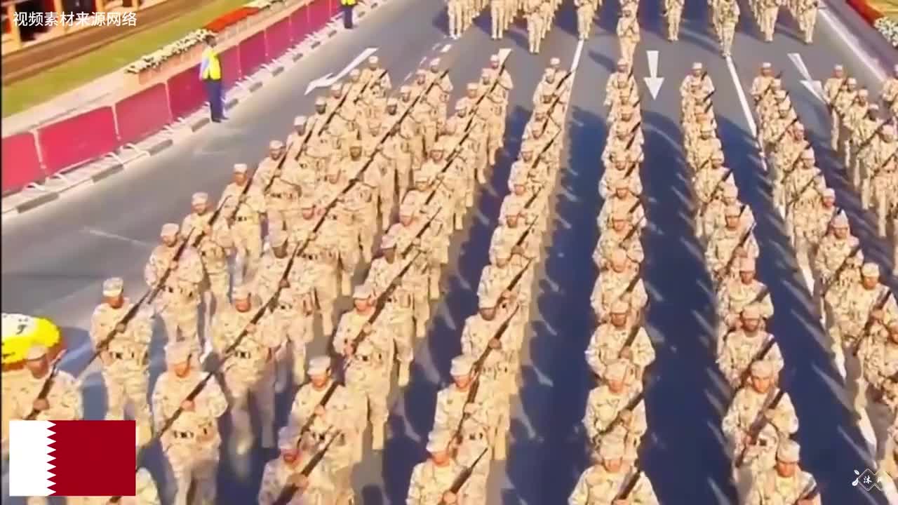 卡塔尔的中式正步，传统与现代的融合，卡塔尔中式正步，传统与现代的完美融合