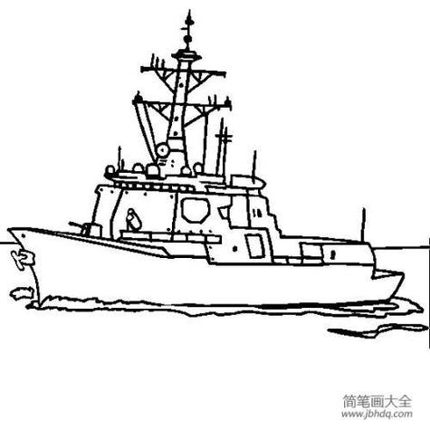 如何绘制051型驱逐舰的生动画面，051型驱逐舰生动画面绘制指南