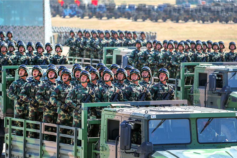 中国力量壮丽画卷展现