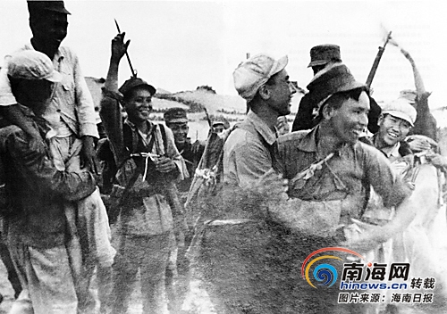 揭秘，解放海南岛时，人民解放军第43军的英勇壮举与人员规模，解放海南岛，人民解放军第43军的英勇壮举与庞大人员规模揭秘
