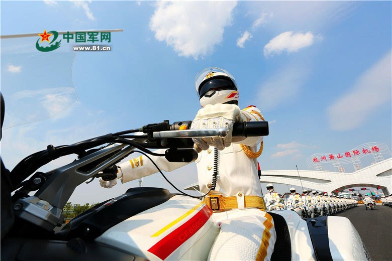 国宾护卫队护航车队，荣耀与责任，国宾护卫队荣耀与责任，护航车队展现风采