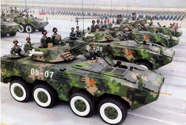 中国轮式步兵战车，现代战场上的重要力量，中国轮式步兵战车，现代战场上的关键力量