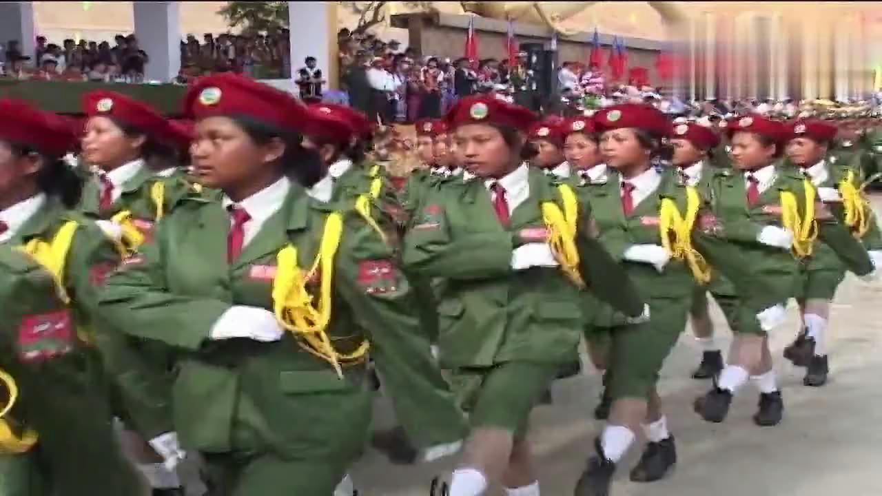 佤邦女兵跳舞视频，展现女性力量与柔美的独特魅力，佤邦女兵舞蹈，力量与柔美的独特魅力展现