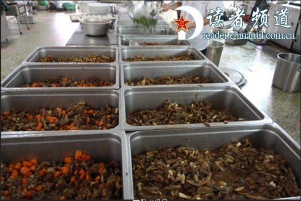 解放军伙食，展现军威与人文关怀的缩影，解放军伙食，军威与人文关怀的交织展现