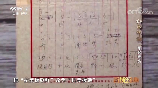 中国人民志愿军歌简谱及其深远影响，中国人民志愿军歌简谱与深远影响