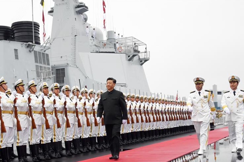 海军成立70周年阅兵完整回顾与意义深远的影响，海军成立70周年阅兵，回顾与展望其深远影响