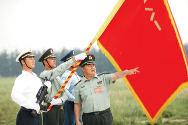 三军仪仗队旗帜顺序，荣耀与传承的象征，三军仪仗队旗帜顺序，荣耀传承的象征