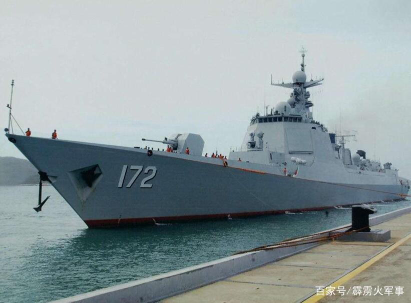 我国052D战舰疑似现身美国，国际海域的和平使者，我国052D战舰疑似现身美国，国际海域的守护者亮相？