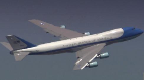美国空军一号飞机，空中力量的巅峰展现，美国空军一号，空中力量巅峰展现
