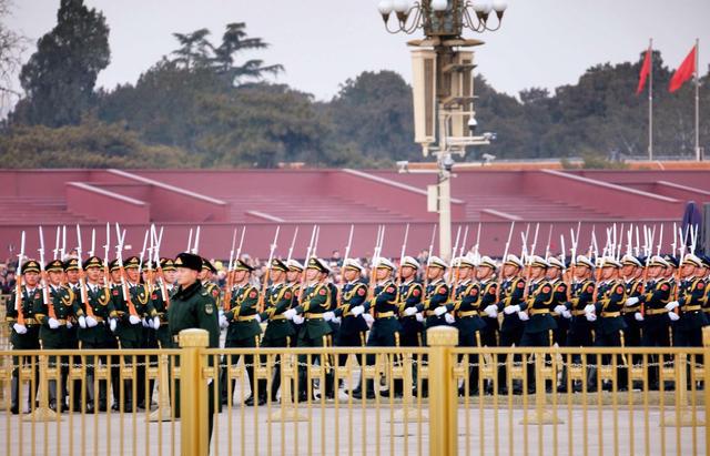 国旗护卫队与三军仪仗队，荣耀与使命的象征，国旗护卫队与三军仪仗队，荣耀与使命的辉煌展现