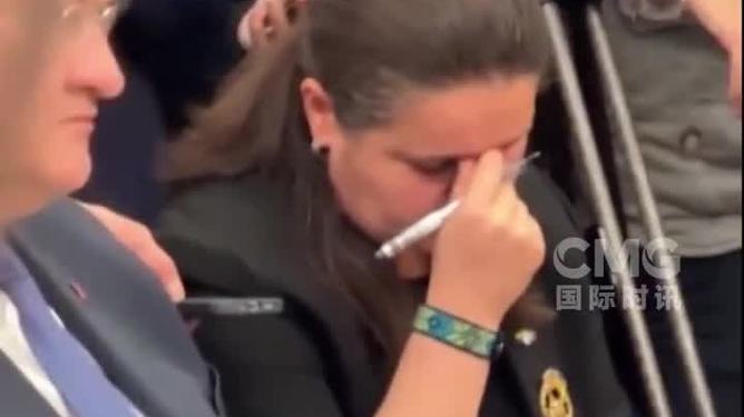 美乌总统激烈争吵，乌大使直掐眉心，透视国际关系的微妙变化，美乌总统激烈争吵背后的微妙国际关系透视，乌大使的眉间紧锁揭示深层矛盾
