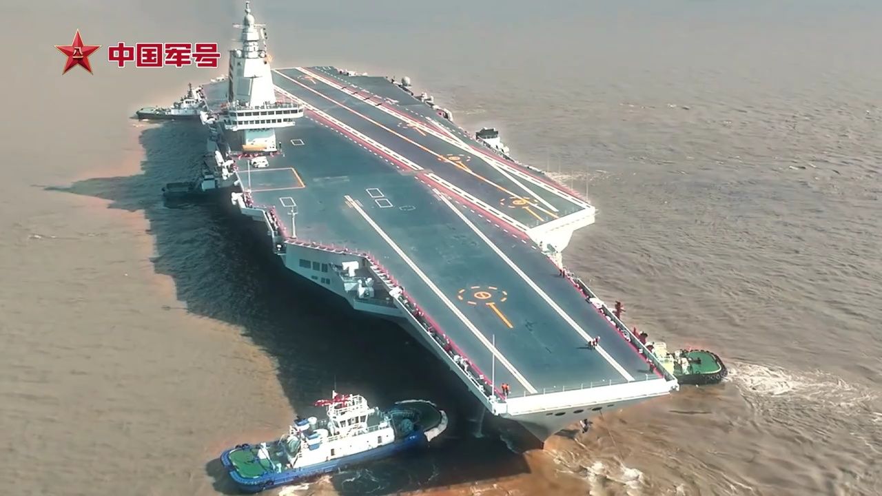 福建舰准备海试，探索海洋的力量与科技的进步，福建舰即将海试，探索海洋力量，展现科技进步的魅力