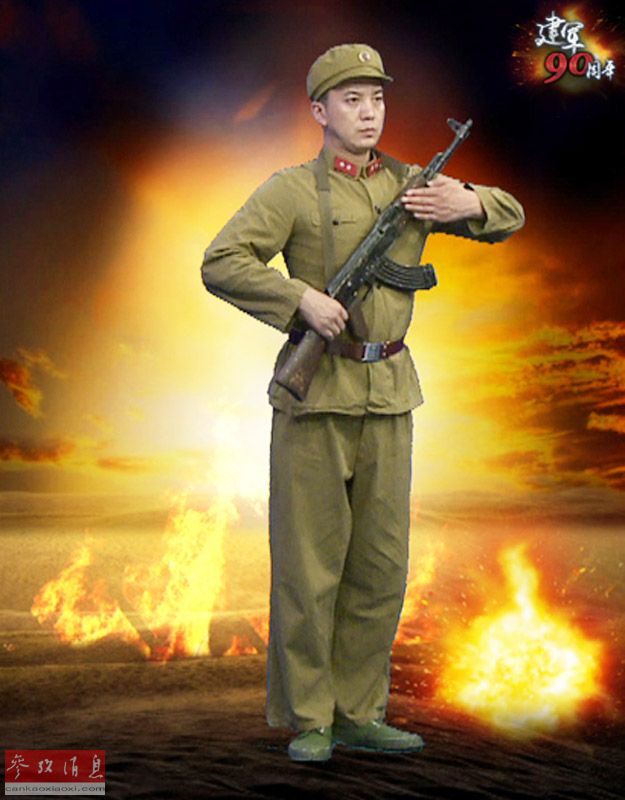 抗美援朝军服，历史的印记，英勇的象征，抗美援朝军服，历史的印记，英勇的象征风采展露