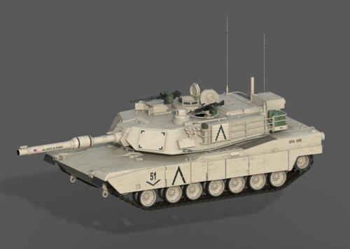 艾布拉姆斯M1A1，美国装甲力量的杰出代表，艾布拉姆斯M1A1，美国装甲力量的巅峰代表