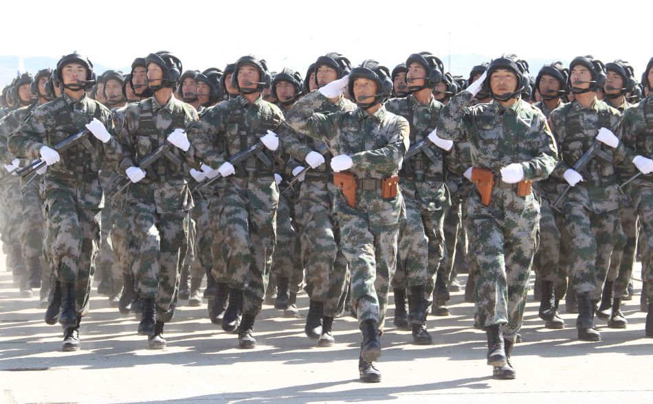 大阅兵前部队的集结过程，大阅兵前夕，部队集结备战盛典