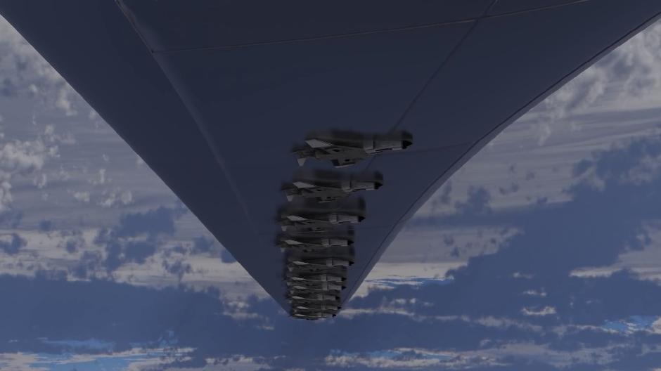 空天母舰，百年之后的科技奇迹能否成真？，空天母舰，百年后的科技奇迹展望成真？