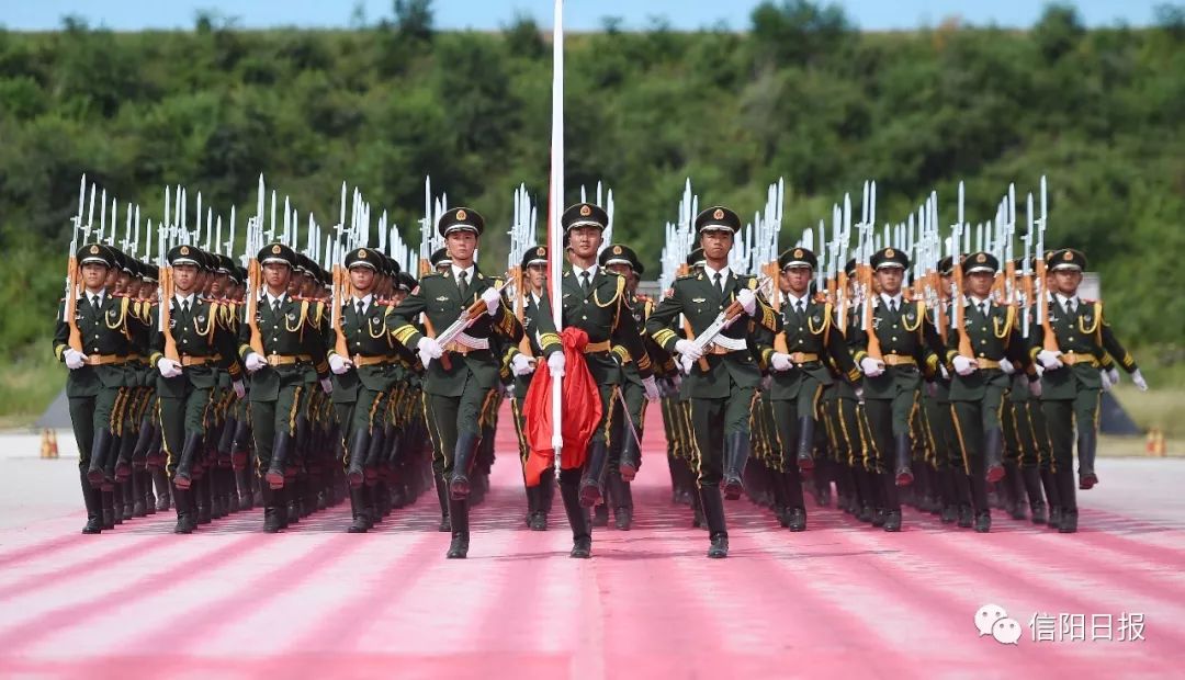 阅兵仪式方阵