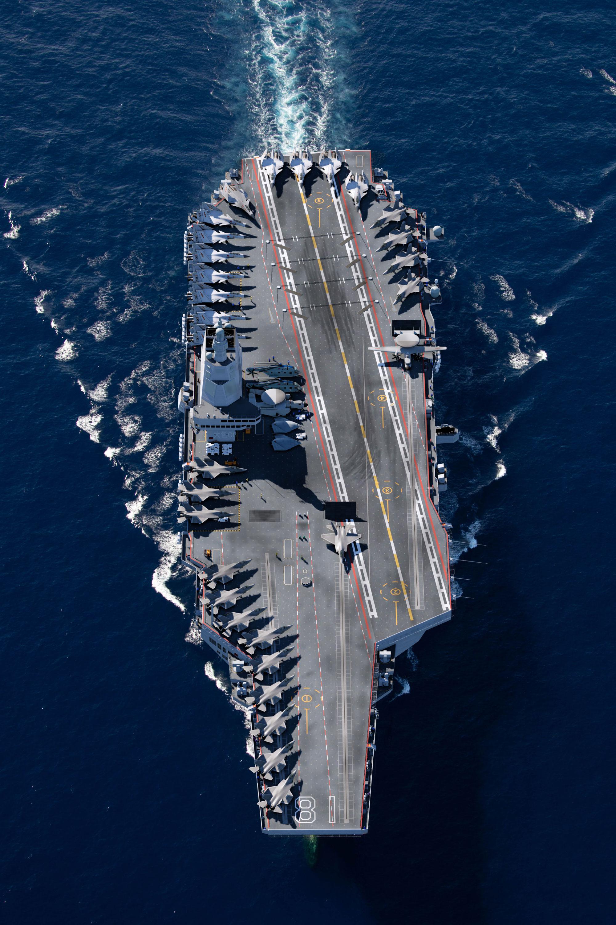 航空母舰,现代海战的强大支柱,航空母舰,现代海战的核心支柱力量