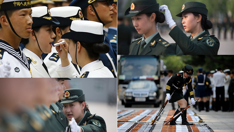 中国人民解放军仪仗队女兵标准解析，中国人民解放军仪仗队女兵标准详解