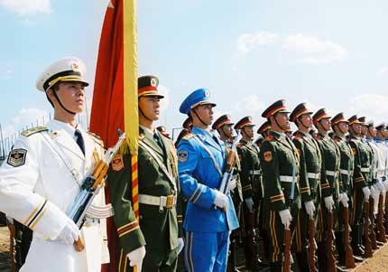 探索三军仪仗队图片logo的独特魅力,三军仪仗队图片logo的独特魅力探索