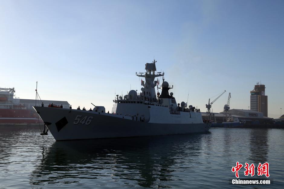 石家庄号导弹驱逐舰访问南美洲,深化友谊与合作的新篇章,石家庄号导弹驱逐舰访问南美洲,友谊与合作的新篇章开启