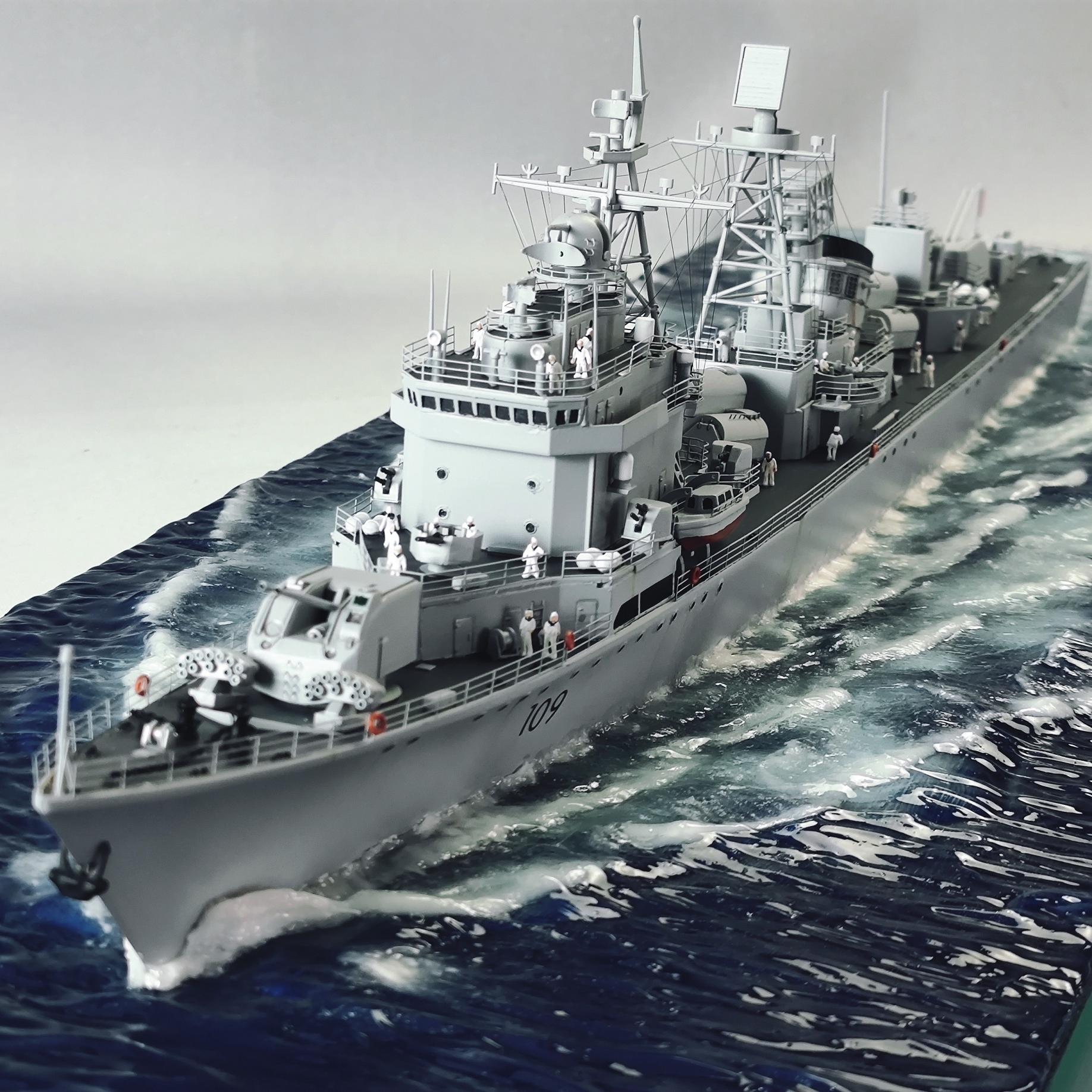 探索中国海军力量的缩影,051型驱逐舰模型,探索中国海军力量的缩影,051型驱逐舰模型展示