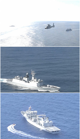 中国海军的坚定立场,用枪指海盗视频揭示的勇敢行动,中国海军勇敢行动,枪指海盗,坚定立场