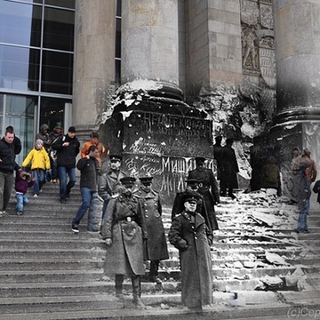 合成旅穿越到二战,历史与未来的交汇点,历史与未来的交汇,合成旅二战穿越之旅