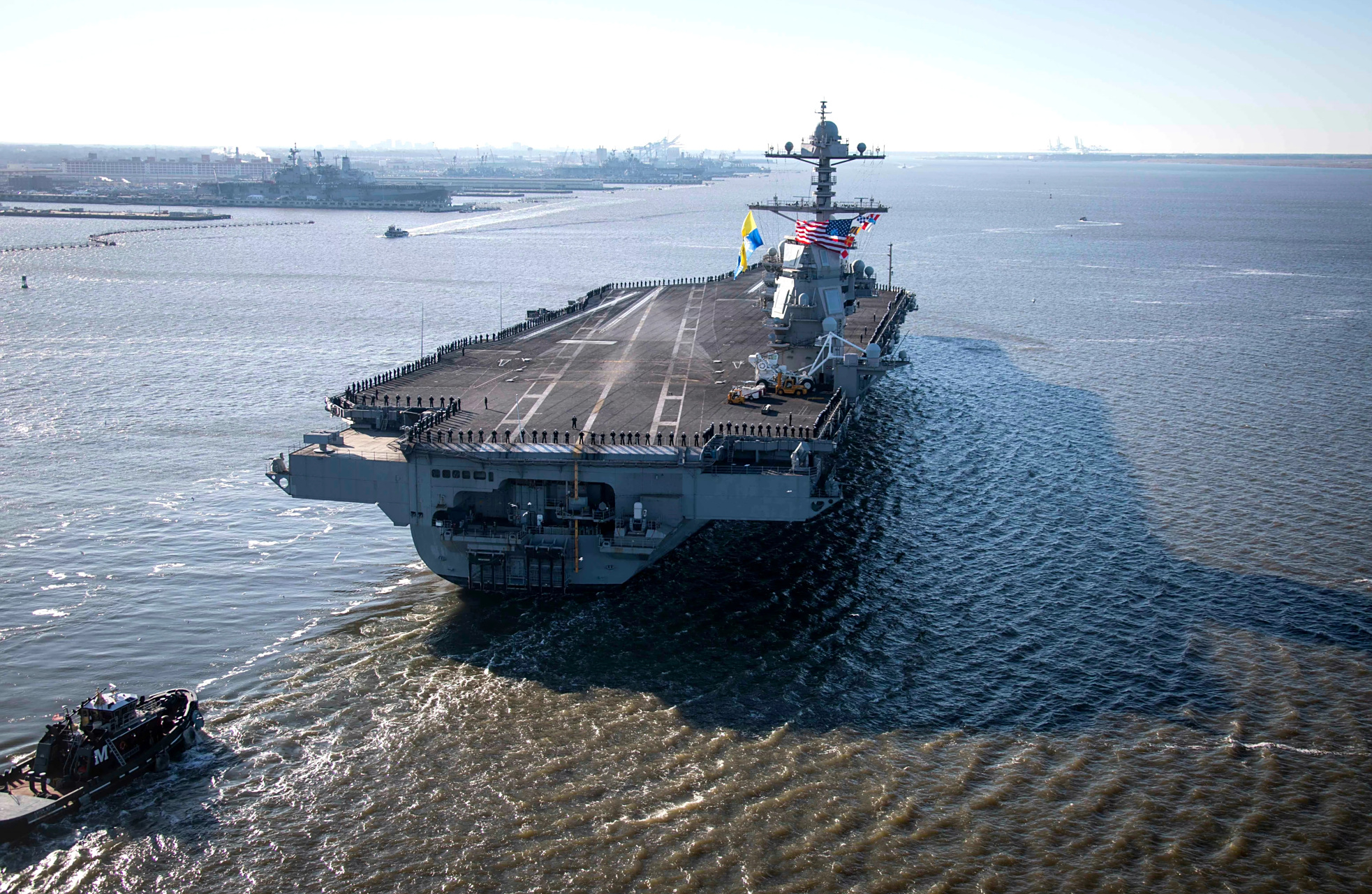 世界最大航母福特号的崛起与影响,世界最大航母福特号的崛起及其全球影响