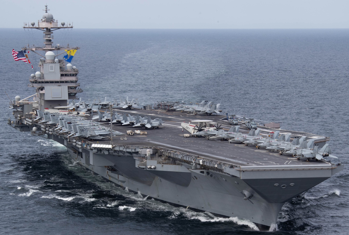福特号航空母舰,美国海军力量的骄傲与支柱——揭秘其所属舰队之谜,揭秘福特号航空母舰所属舰队,美国海军力量的骄傲与支柱