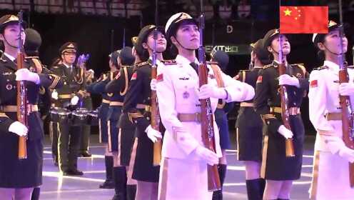 中国女兵最漂亮的表演——英勇与美丽的双重赞歌,中国女兵的英勇与美丽,双重赞歌的璀璨瞬间