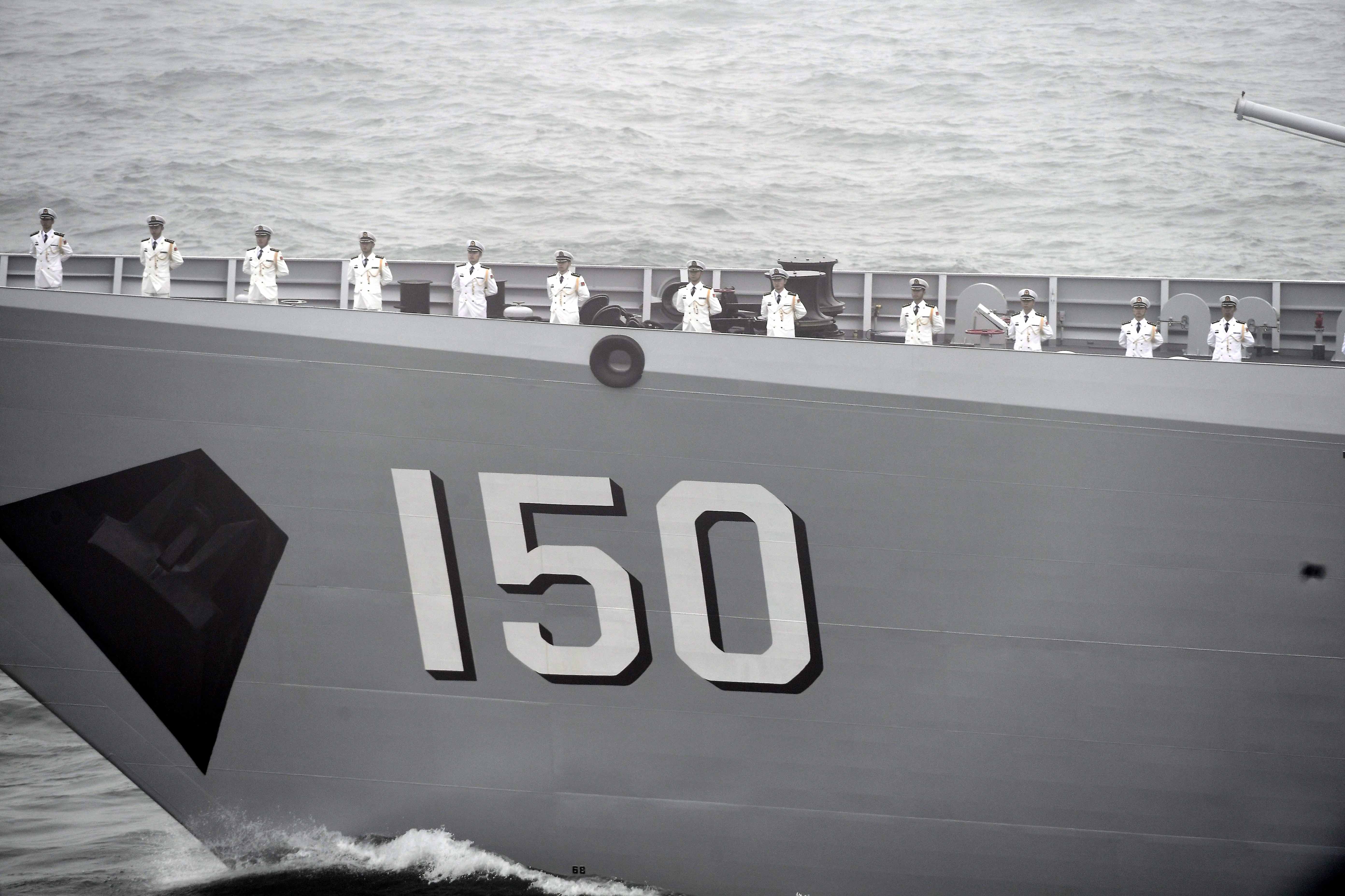 海军70周年阅舰式的十大亮点,海军70周年阅舰式的十大精彩瞬间回顾