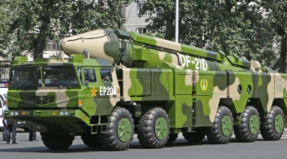 东风17与东风21D，中国导弹力量的双重威胁，东风17与东风21D，中国导弹力量的双重威胁震慑