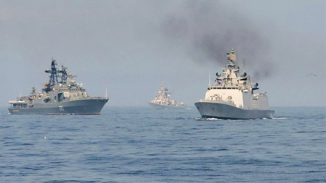 中国海军舰队在中东,展现大国海军力量与担当,中国海军舰队中东展示大国力量与担当
